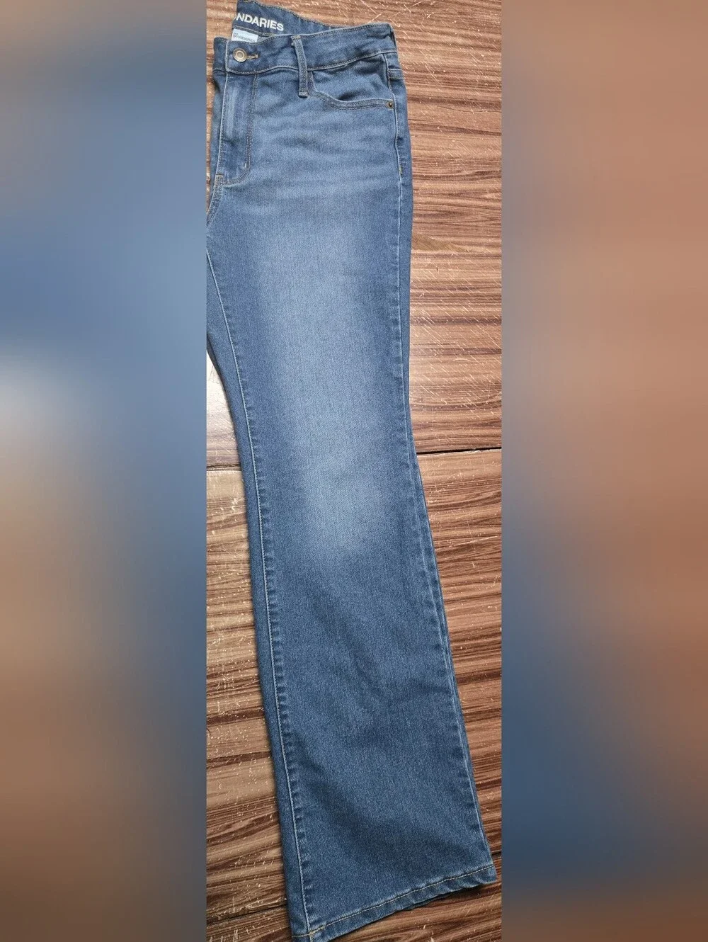 Two Classic Petite Women's Light Blue Denim Jeans